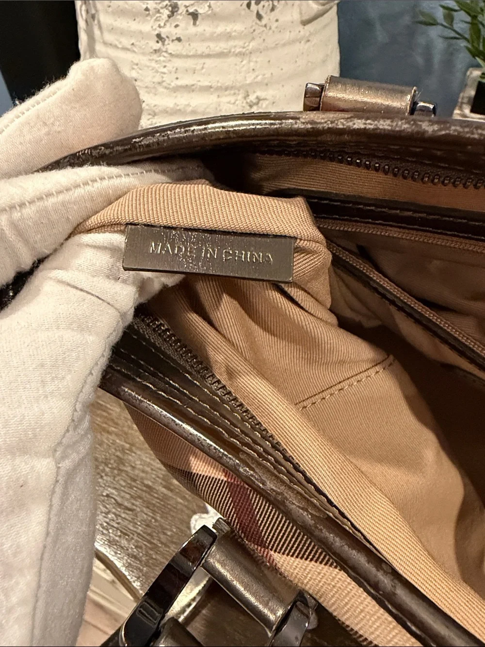 Burberry signature check